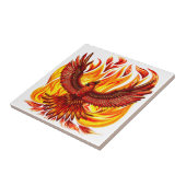 Phoenix mythologische onsterfelijke schepsel tegeltje (Zijkant)
