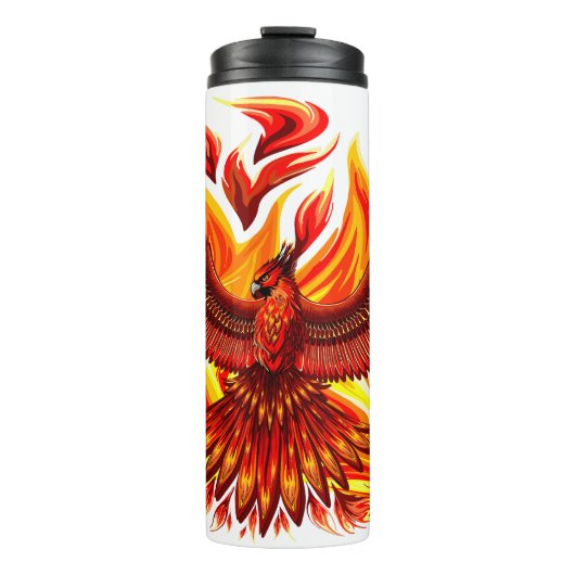 Phoenix mythologische onsterfelijke schepsel thermosbeker (Voorkant)