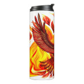 Phoenix mythologische onsterfelijke schepsel thermosbeker (Gedraaid links)