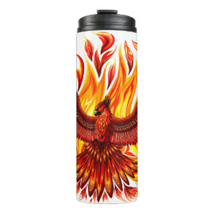 Phoenix mythologische onsterfelijke schepsel thermosbeker