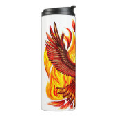 Phoenix mythologische onsterfelijke schepsel thermosbeker (Gedraaid links)