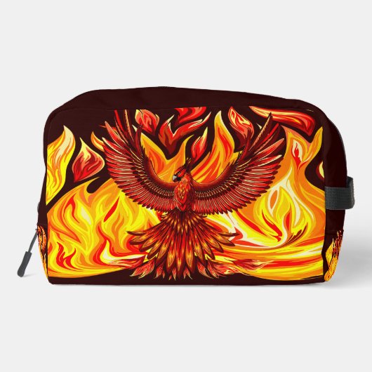 Phoenix mythologische onsterfelijke schepsel toilettasje (Achterkant)