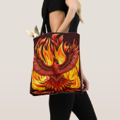 Phoenix mythologische onsterfelijke schepsel tote bag (Dichtbij)
