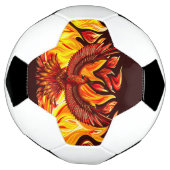 Phoenix mythologische onsterfelijke schepsel voetbal (Gedraaid)