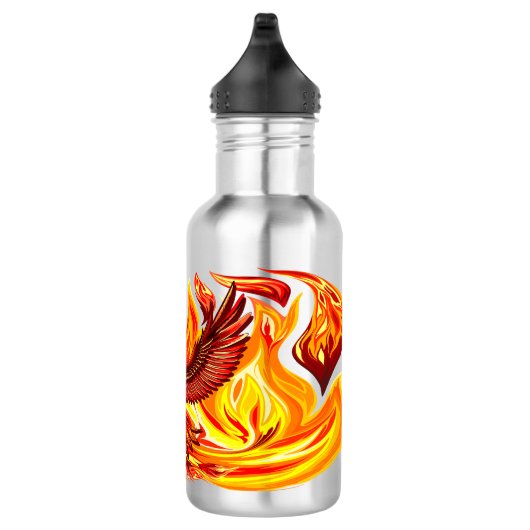Phoenix mythologische onsterfelijke schepsel waterfles  (Rechts)