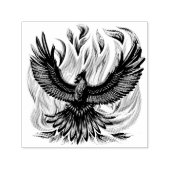 Phoenix mythologische onsterfelijke schepsel zelfinktende stempel (Design)