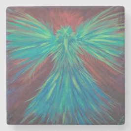 Phoenix-Onderzetter Stenen Onderzetter