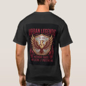 Phoenix Opkomende Moderne Grafiek T-shirt (Achterkant)