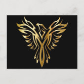 phoenix oplopend briefkaart (Voorkant)