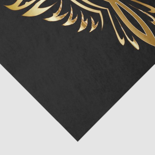 Phoenix opstijgend tissuepapier (Detail)