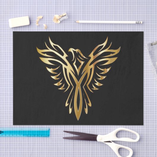 Phoenix opstijgend tissuepapier (Craft)