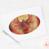 Phoenix Ovale Sticker (Envelop)