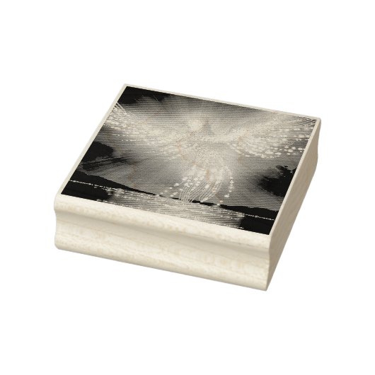 Phoenix over water rubberstempel (Stempel)