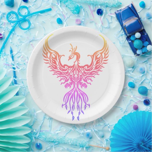 Phoenix Papieren Bordje (Feest)