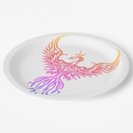 Phoenix Papieren Bordje (Gekanteld)