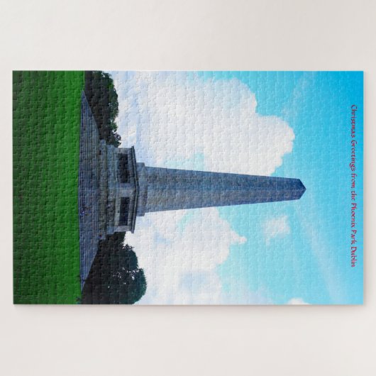 Phoenix Park Dublin. Jigzaag Puzzle Legpuzzel (Horizontaal)