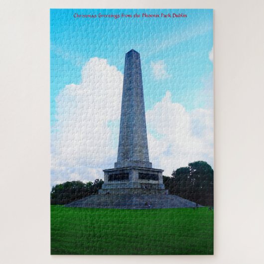 Phoenix Park Dublin. Legpuzzel (Verticaal)