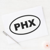 Phoenix PHX Ovale Sticker (Envelop)