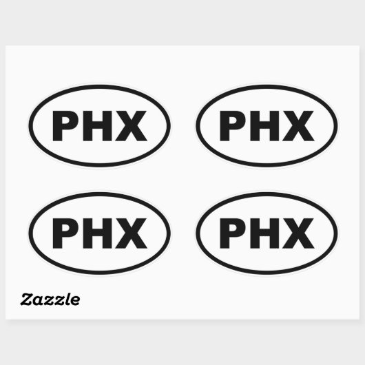 Phoenix PHX Ovale Sticker (Vel)