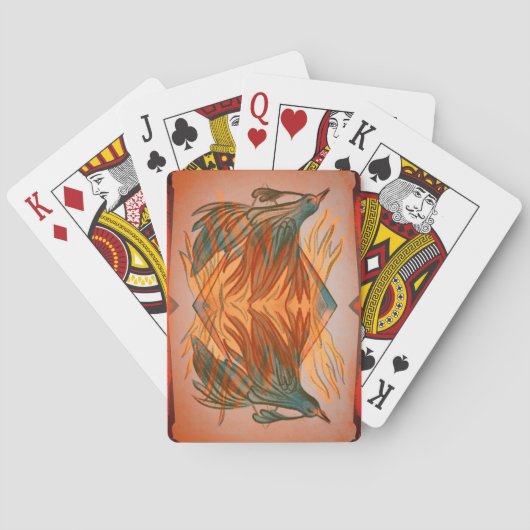 Phoenix Pokerkaarten (Achterkant)