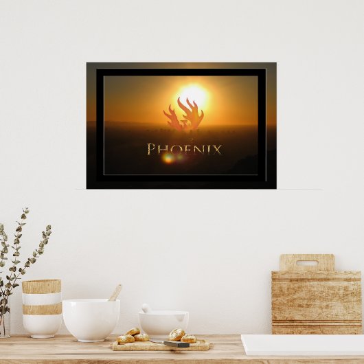 Phoenix Poster (Keuken)