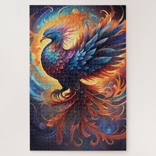 Phoenix puzzel legpuzzel (Verticaal)