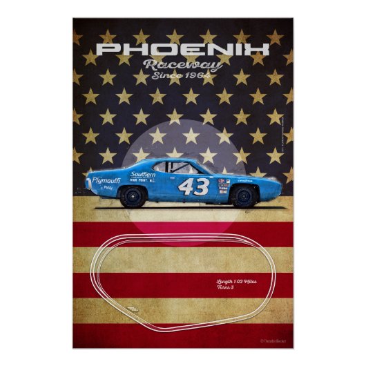 Phoenix Raceway Perfect Poster (Voorkant)