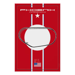 Phoenix Raceway Perfect Poster