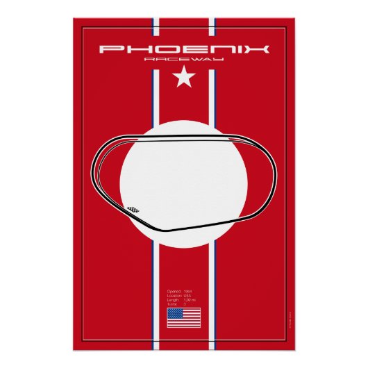 Phoenix Raceway Perfect Poster (Voorkant)