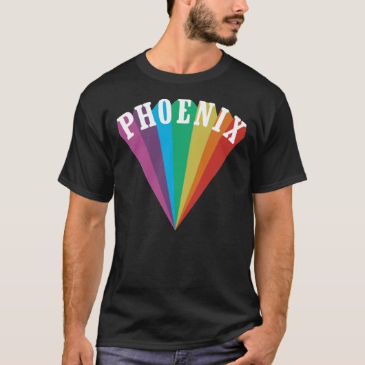 Phoenix Rainbow 2.0 Classic T-Shirt (Voorkant)