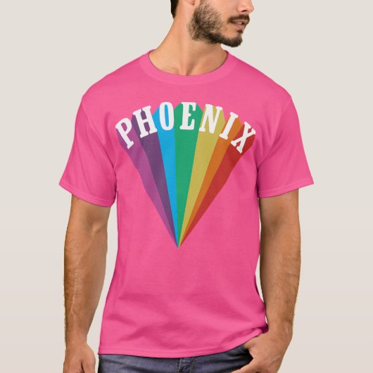 Phoenix Rainbow 2.0 T-shirt (Voorkant)