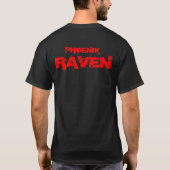 Phoenix Raven T-shirt (Achterkant)