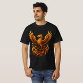 Phoenix Rebirth - Stijging van het Goud T-shirt (Voorkant volledig)