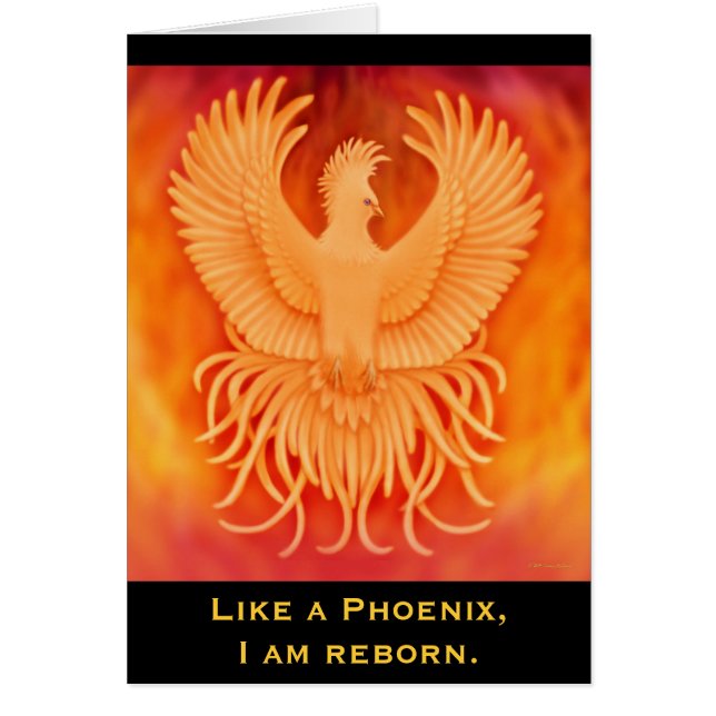 Phoenix Reborn Card (Voorkant)