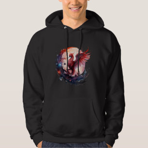 Phoenix Reborn Fire Phoenix Bird Mythical Bird Rej Hoodie