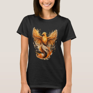 Phoenix Reborn Mythical Bird Rejuvenation kunstwer T-shirt