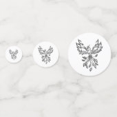 Phoenix Rijst uit het Zwarte Confetti (Achterkanten)