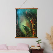 Phoenix Rijzend Hangend Wandkleed (Slaapkamer)