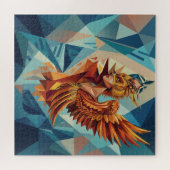 Phoenix Rise – 676-delige Phoenix-kunstpuzzel Legpuzzel (Horizontaal)