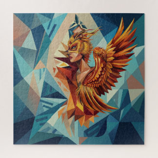 Phoenix Rise – 676-delige Phoenix-kunstpuzzel Legpuzzel