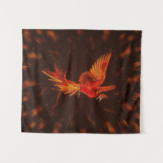 Phoenix Rising - # 1 Wandkleed (Voorkant (horizontaal))