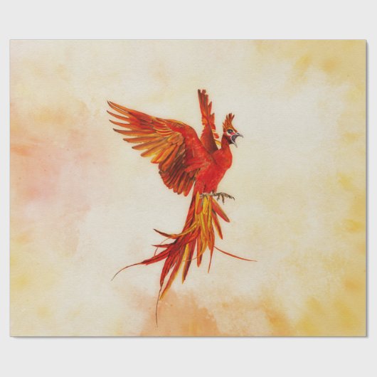 Phoenix Rising - #2 Cadeaupapier (Vlak)