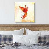 Phoenix Rising - #2 Canvas Afdruk (Insitu (Slaapkamer))