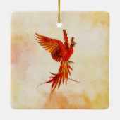 Phoenix Rising - #2 Keramisch Ornament (Achterkant)
