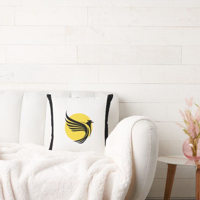Phoenix Rising Accent Kussen Stijlvol Huis Kussen (Bank)