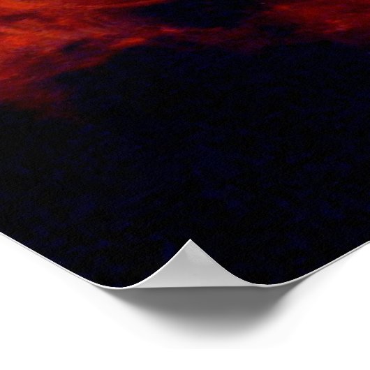 Phoenix Rising Art Print op Canvas (Hoek)