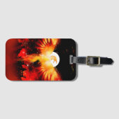 Phoenix Rising Bagagelabel (Voorkant (horizontaal))