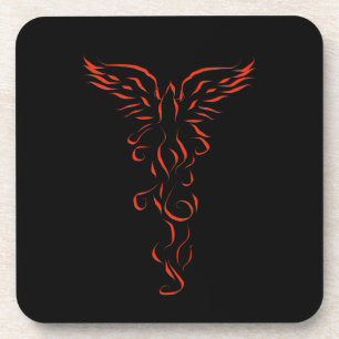 Phoenix Rising Bier Onderzetter