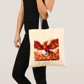 Phoenix Rising Boodschappentas Tote Bag