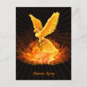 Phoenix Rising Briefkaart (Voorkant)